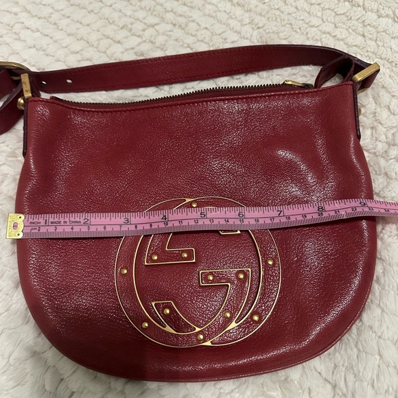 Gucci pink  Leather Shoulder Bag - Picture 5 of 6